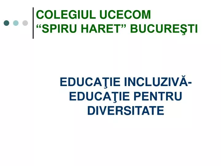 c olegiul ucecom spiru haret bucure ti