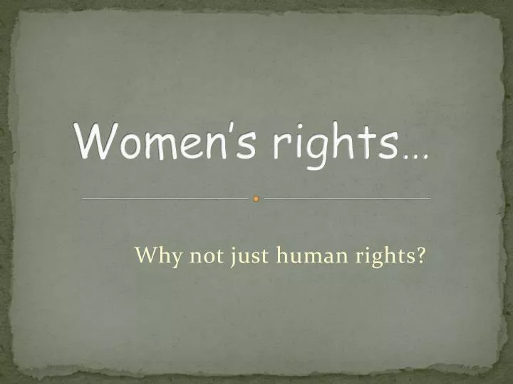 women s rights