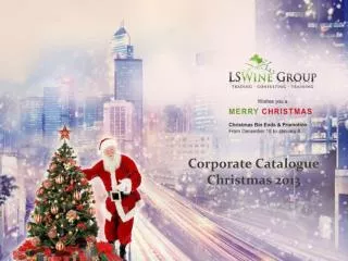 Corporate Catalogue Christmas 2013