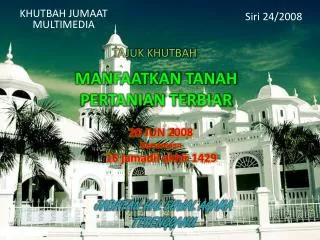 tajuk khutbah