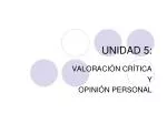 UNIDAD 5: - slide 1
