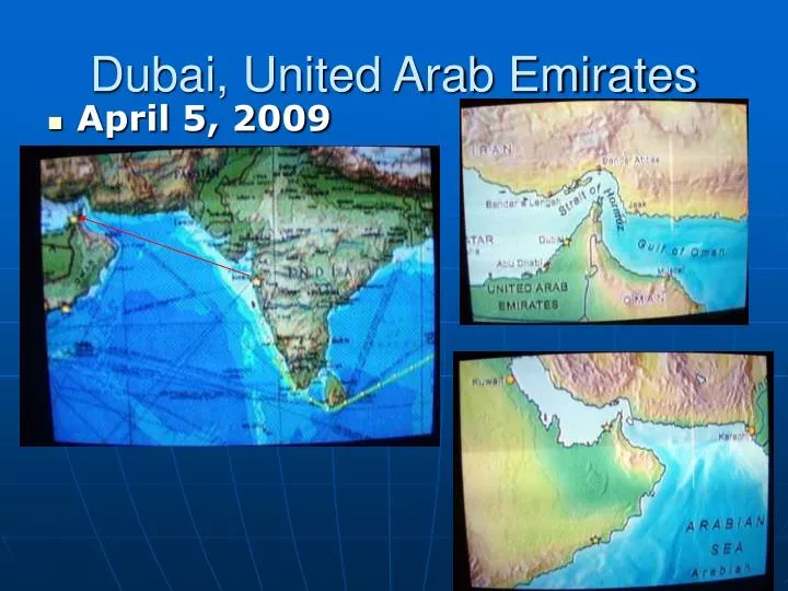 dubai united arab emirates