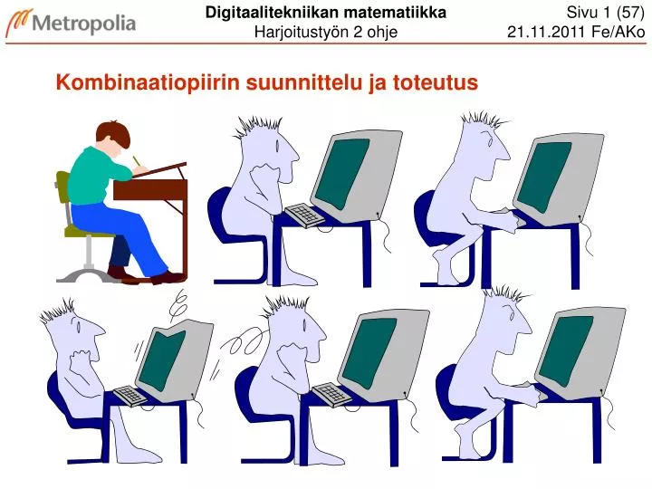 kombinaatiopiirin suunnittelu ja toteutus