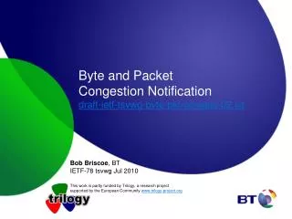 Byte and Packet Congestion Notification draft-ietf-tsvwg-byte-pkt-congest-02.txt