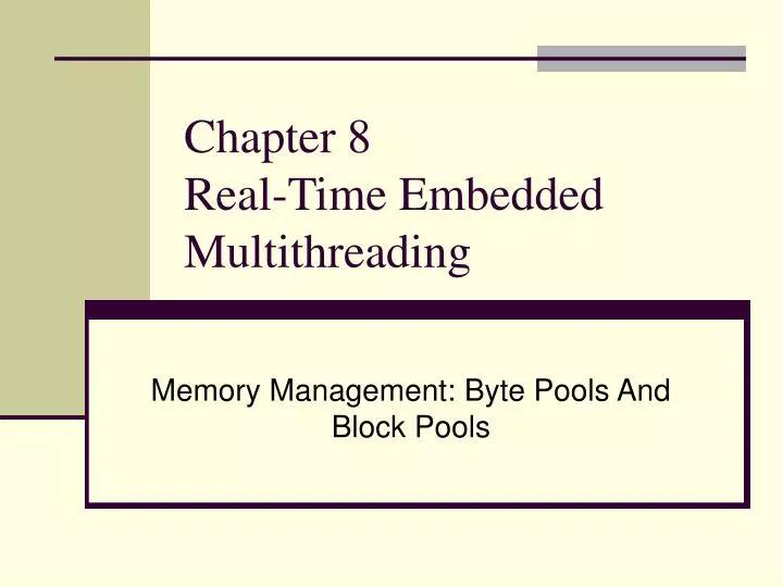 chapter 8 real time embedded multithreading