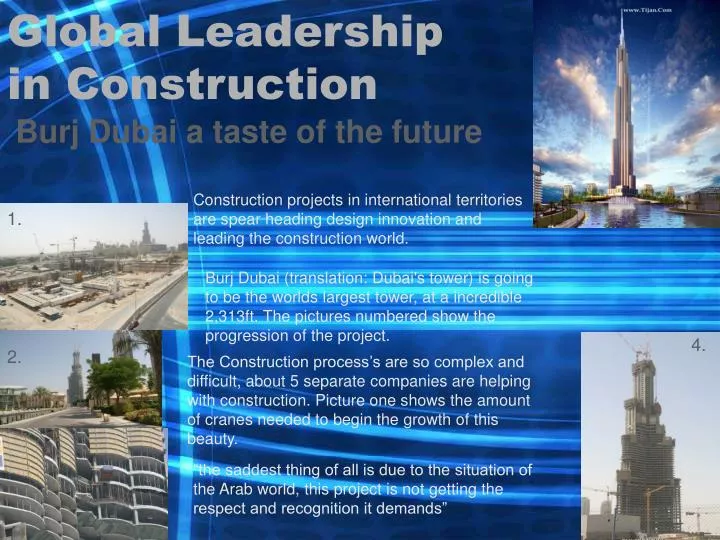 global leadership in construction