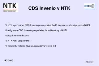 cds invenio v ntk