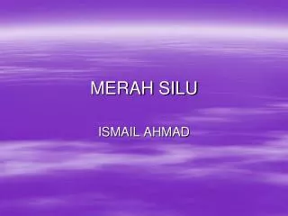 merah silu