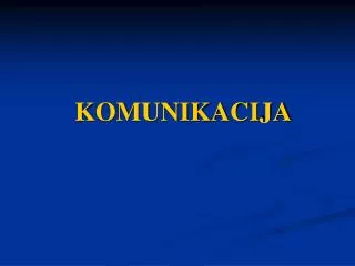 komunikacija