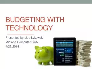 Budgeting with Technology