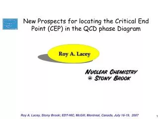 Roy A. Lacey