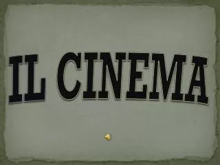 il cinema