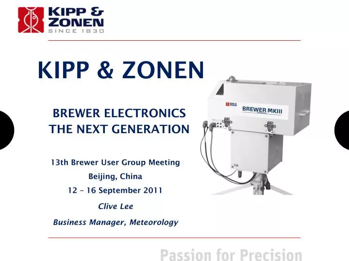 brewer electronics the next generation