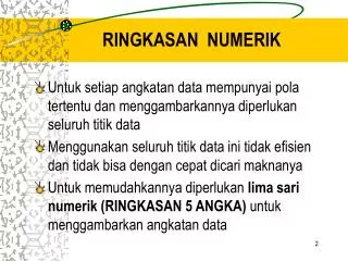 ringkasan numerik