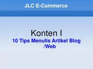 konten i 10 tips menulis artikel blog web