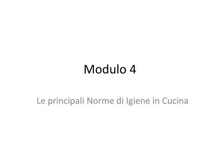 modulo 4