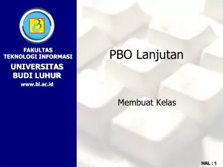 pbo lanjutan