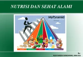 nutrisi dan sehat alami
