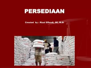 persediaan created by rizal effendi se m si