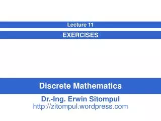 Discrete Mathematics