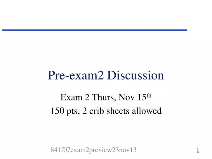 pre exam2 discussion