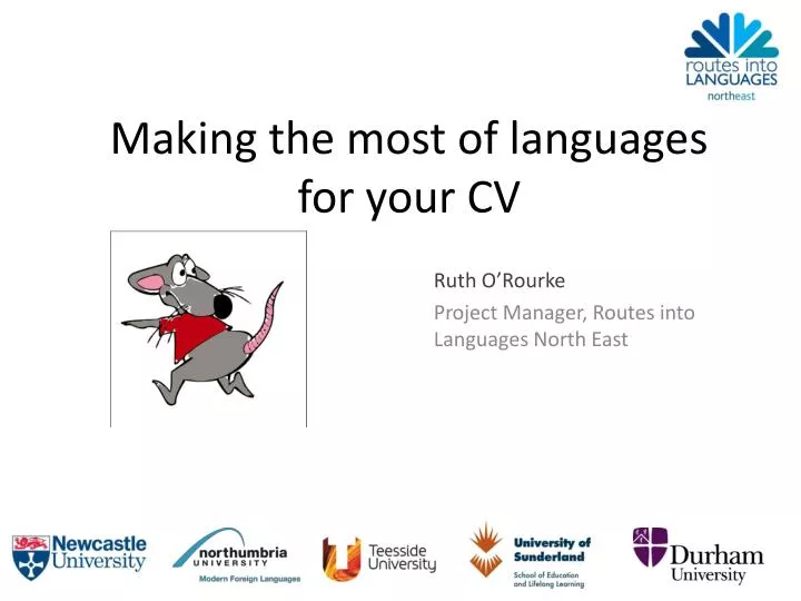 making the most of languages for your cv
