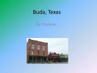 Buda, Texas