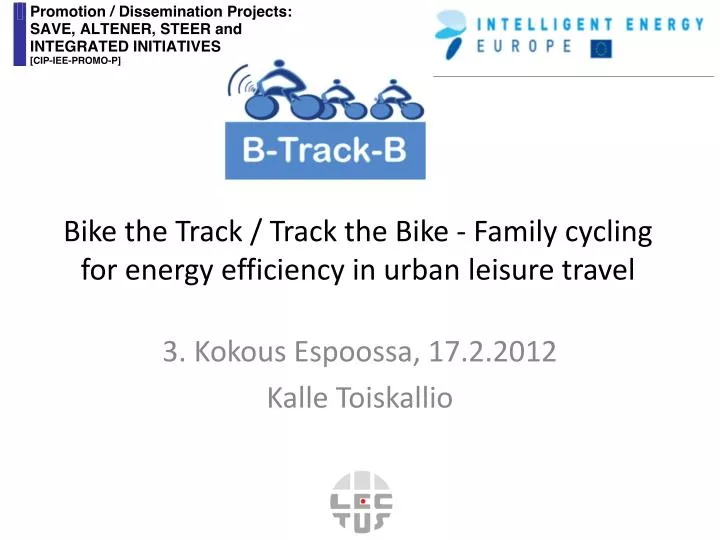 bike the track track the bike family cycling for energy efficiency in urban leisure travel