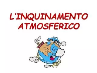 l inquinamento atmosferico