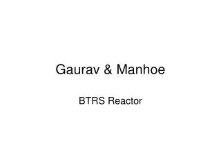Gaurav &amp; Manhoe
