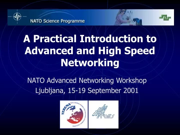 a practical introduction to advanced and high speed networking