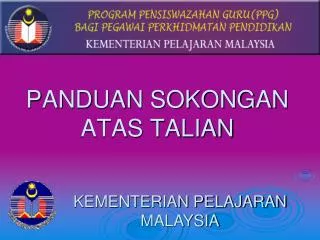 panduan sokongan atas talian