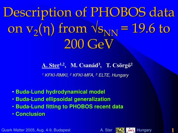 description of phobos data on v 2 h from s nn 19 6 to 200 gev