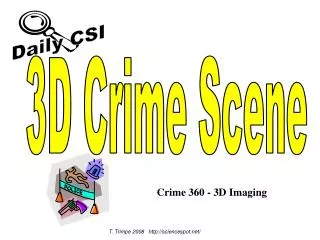 3D Crime Scene