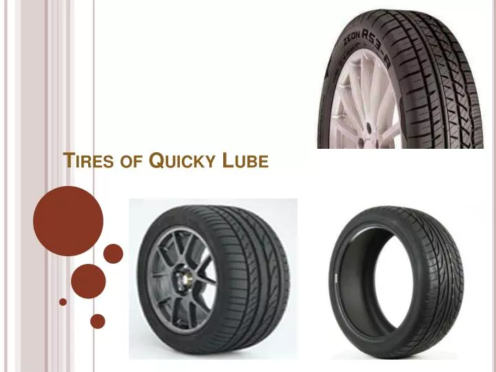 tires of quicky lube