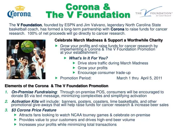 corona the v foundation