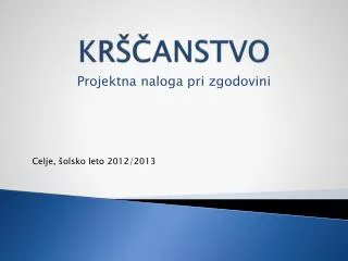 kr anstvo
