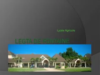 lyc e agricole