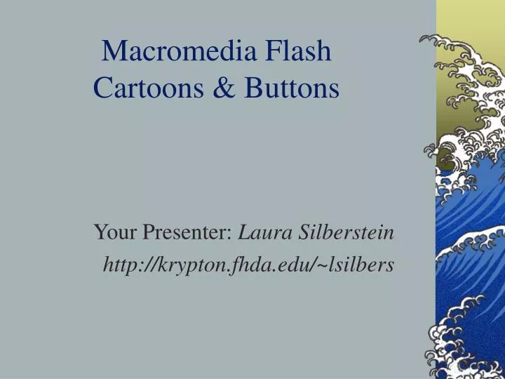 macromedia flash cartoons buttons