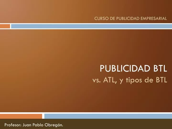 publicidad btl vs atl y tipos de btl