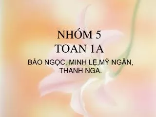 nh m 5 toan 1a