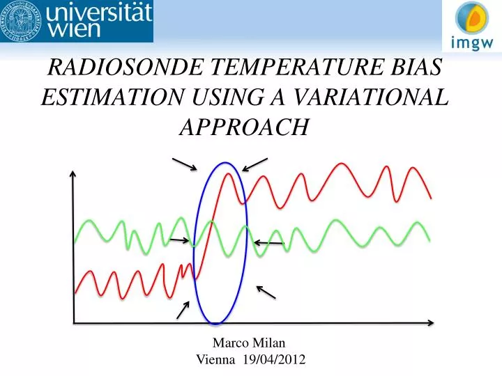 radiosonde temperature bias estimation using a variational approach