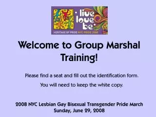 2008 NYC Lesbian Gay Bisexual Transgender Pride March Sunday, June 29, 2008