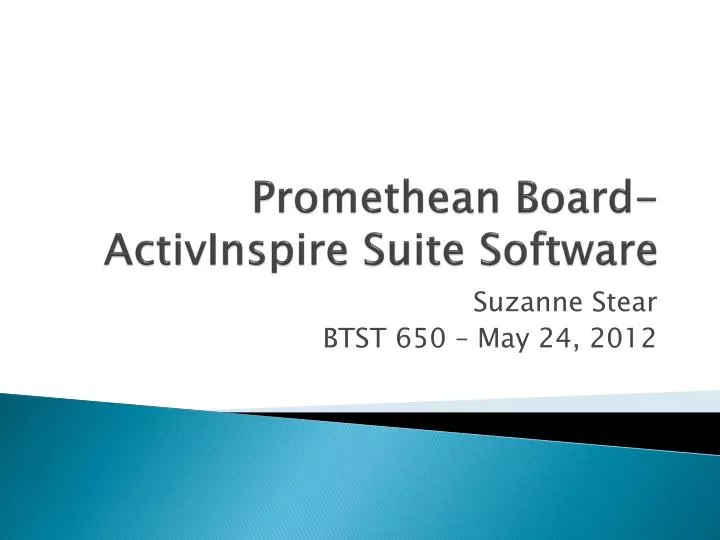 promethean board activinspire suite software