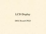 PPT - Display LCD PowerPoint Presentation, free download - ID:5710253