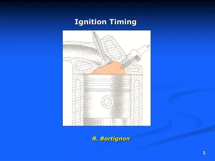 ignition timing