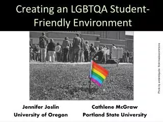 Creating an LGBTQA Student-Friendly Environment