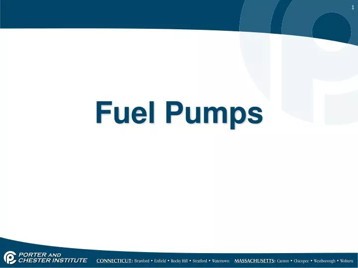 fuel pumps