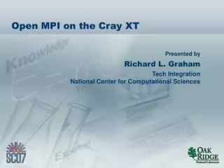 Open MPI on the Cray XT