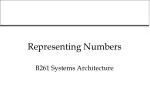 Representing Numbers - slide 1
